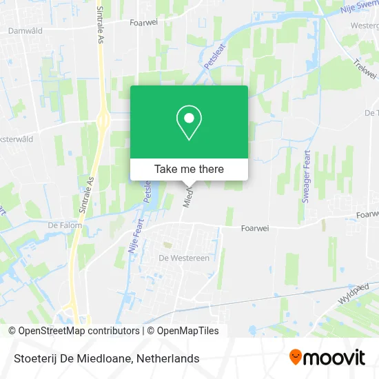 Stoeterij De Miedloane map