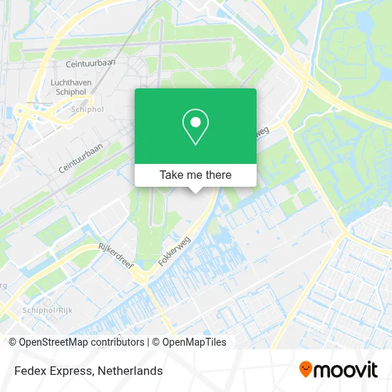 Fedex Express map