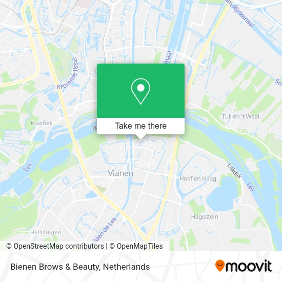 Bienen Brows & Beauty map