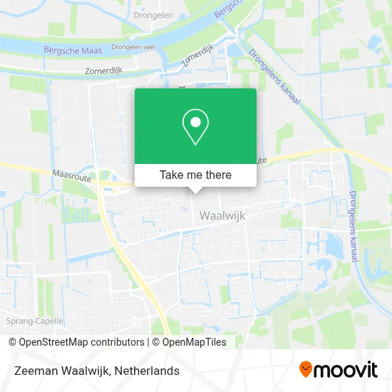 Zeeman Waalwijk map