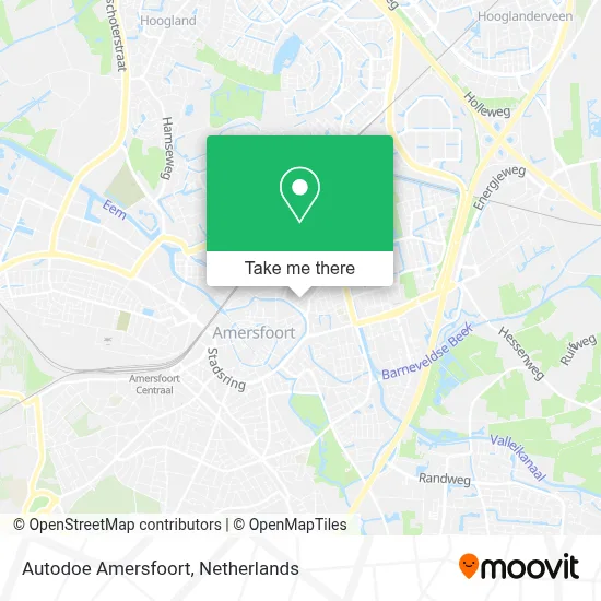 Autodoe Amersfoort map