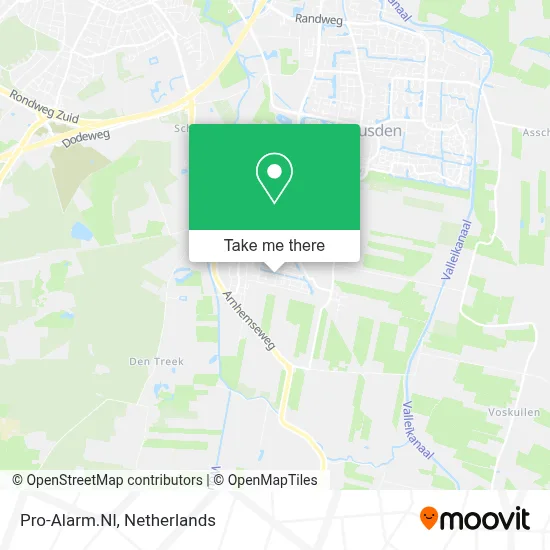 Pro-Alarm.Nl map