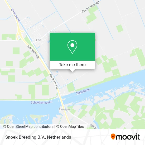 Snoek Breeding B.V. map