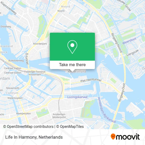 Life In Harmony map