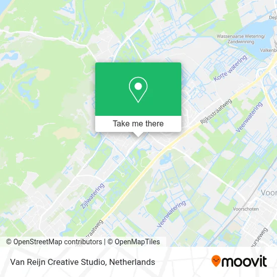 Van Reijn Creative Studio map