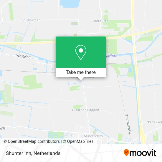 Shunter Inn map
