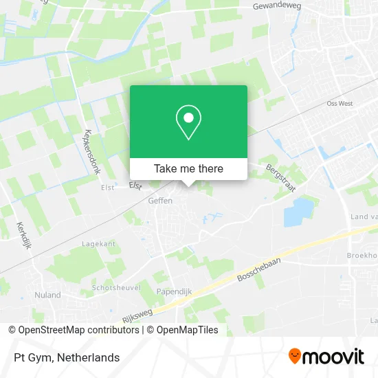Pt Gym map