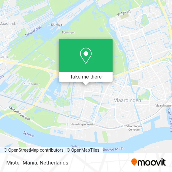 Mister Mania map