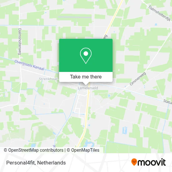 Personal4fit map