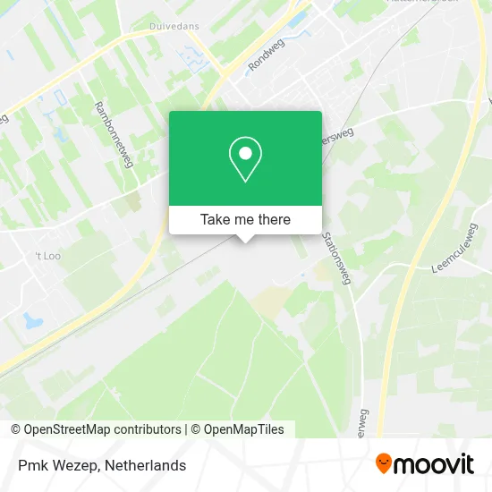 Pmk Wezep map