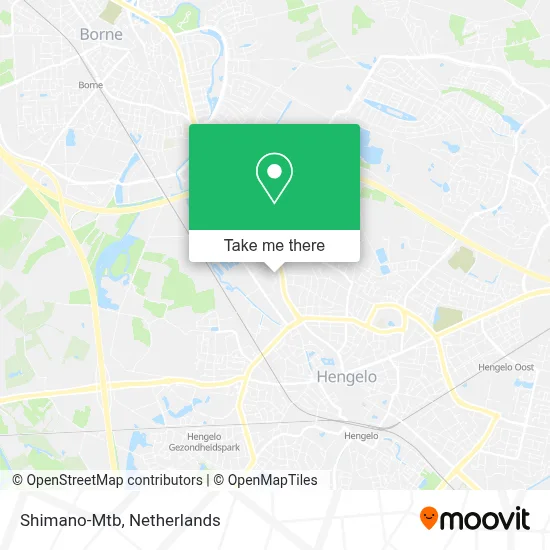 Shimano-Mtb map