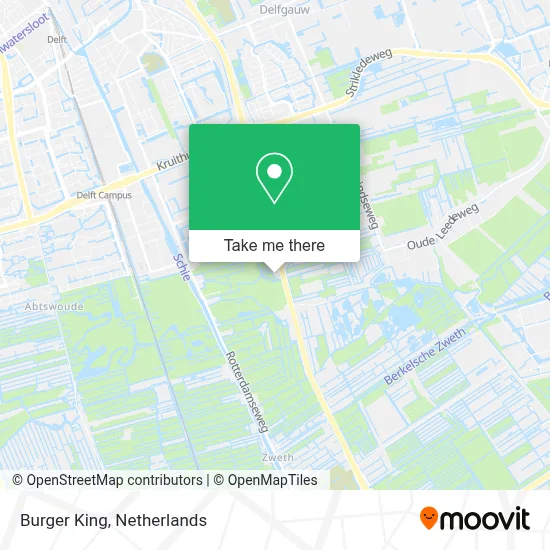 Burger King map