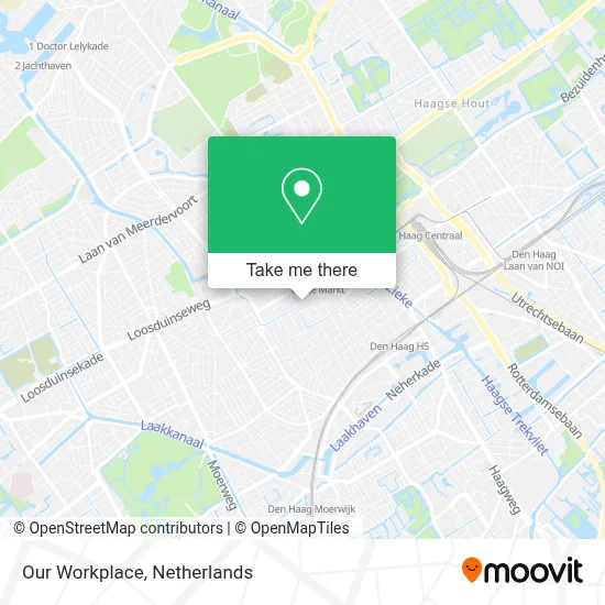Our Workplace map