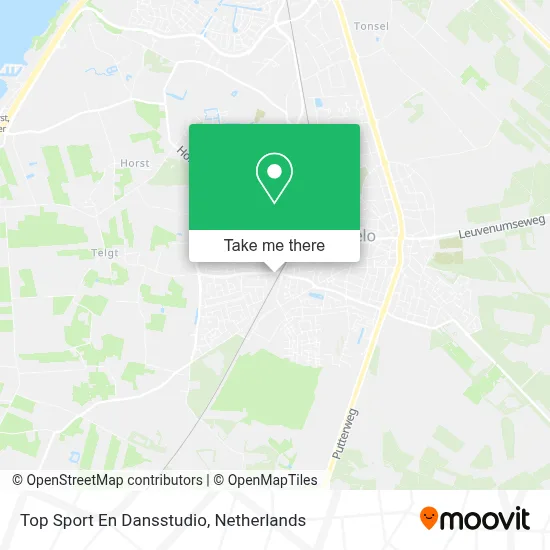 Top Sport En Dansstudio map
