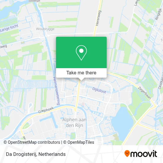 Da Drogisterij Karte