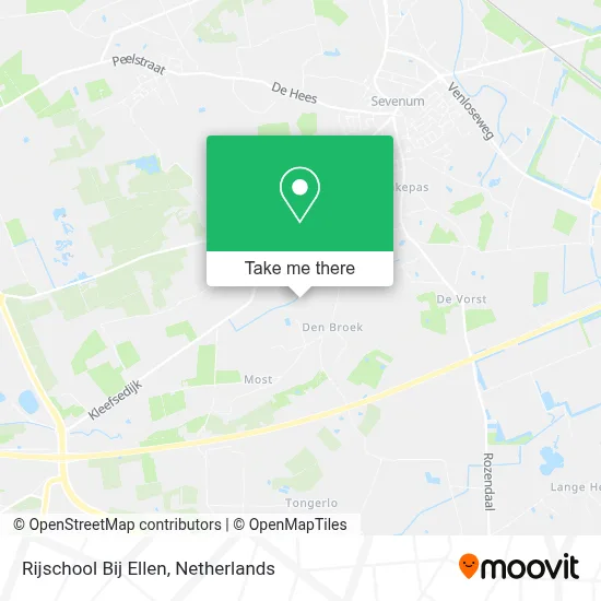 Rijschool Bij Ellen map