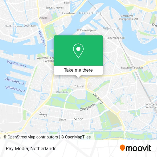 Ray Media map
