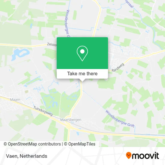 Vaen map
