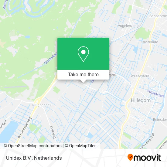 Unidex B.V. map