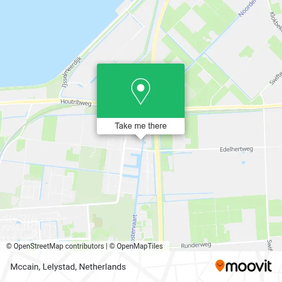 Mccain, Lelystad map
