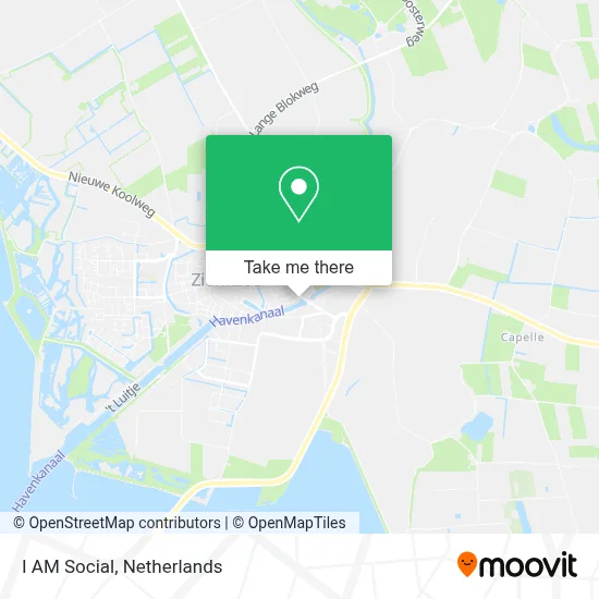 I AM Social map