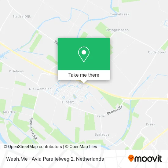 Wash.Me - Avia Parallelweg 2 Karte