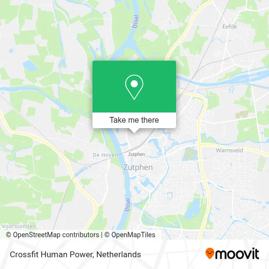 Crossfit Human Power map
