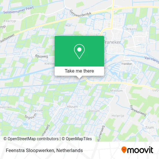 Feenstra Sloopwerken map