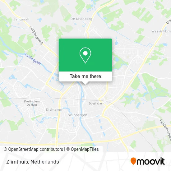 Zlimthuis map
