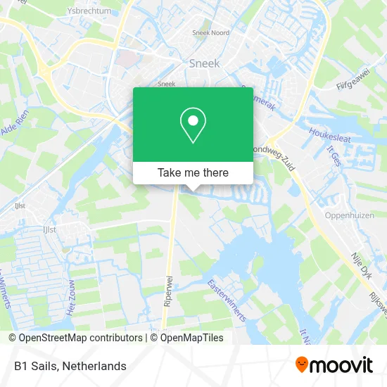 B1 Sails map