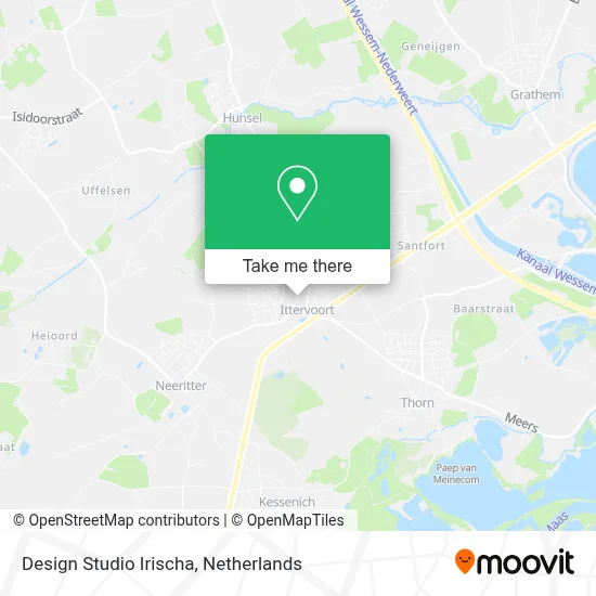 Design Studio Irischa map