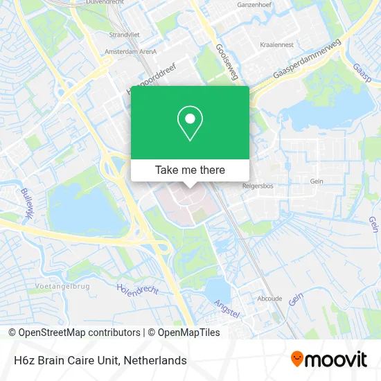 H6z Brain Caire Unit map