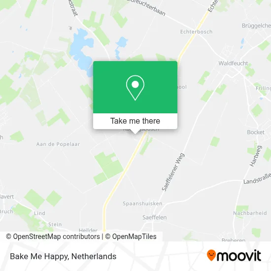 Bake Me Happy map