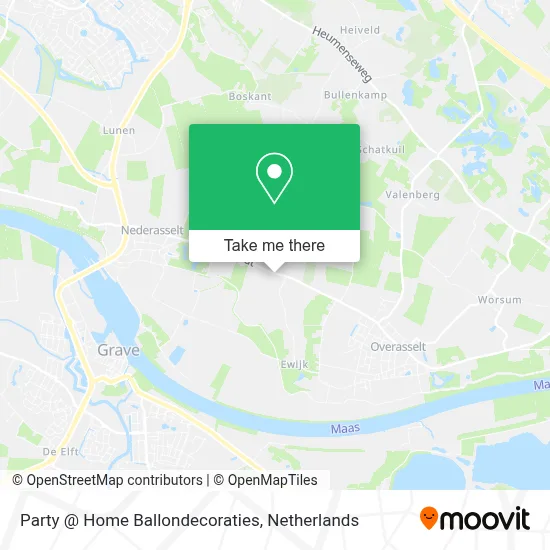 Party @ Home Ballondecoraties map