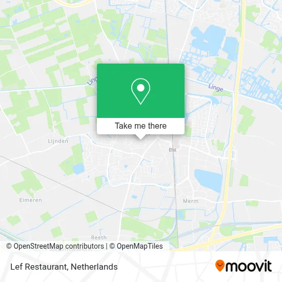 Restaurant Lef map