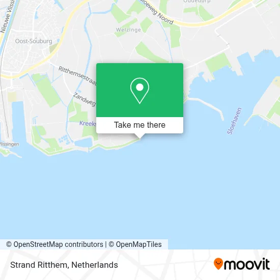 Strand Ritthem map