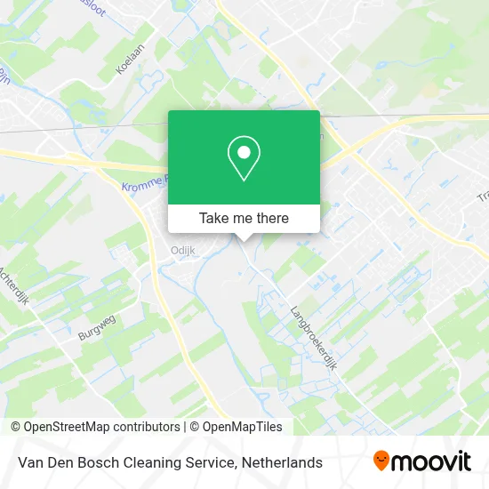 Van Den Bosch Cleaning Service map