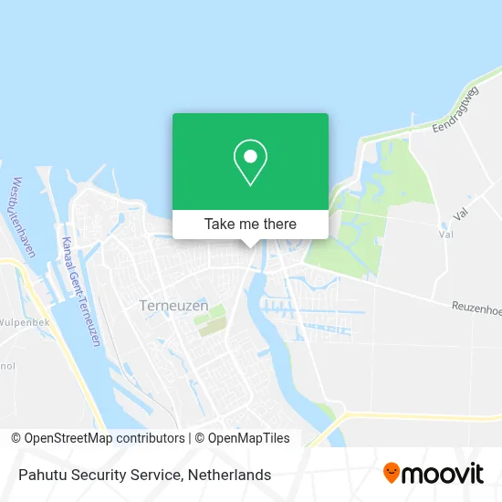 Pahutu Security Service map