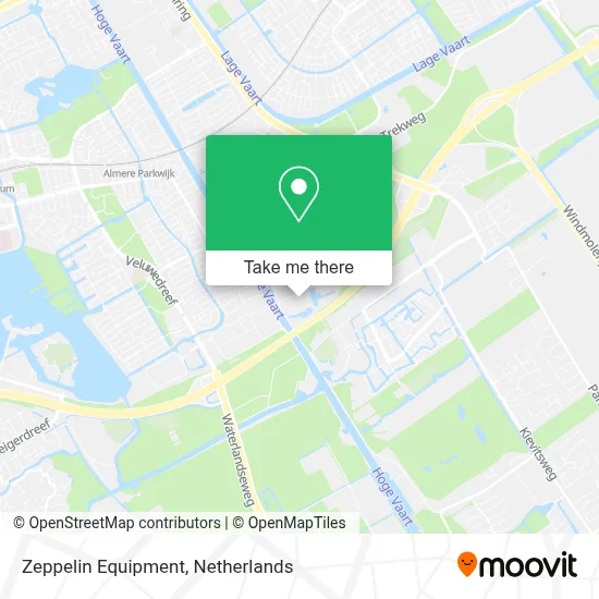 Zeppelin Equipment map
