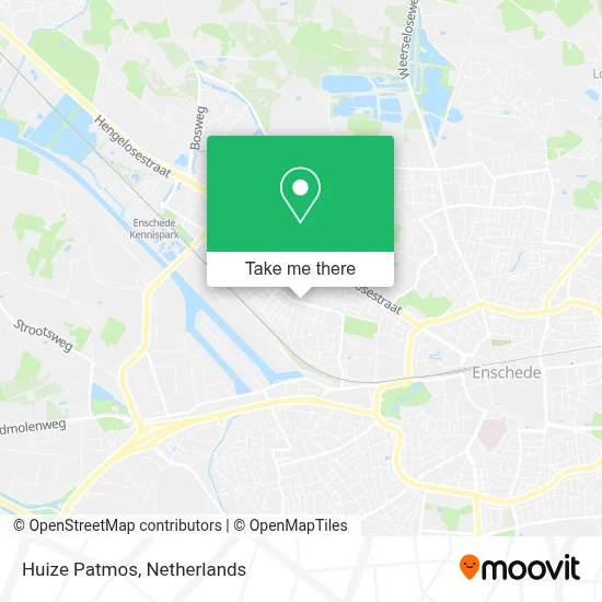 Huize Patmos map