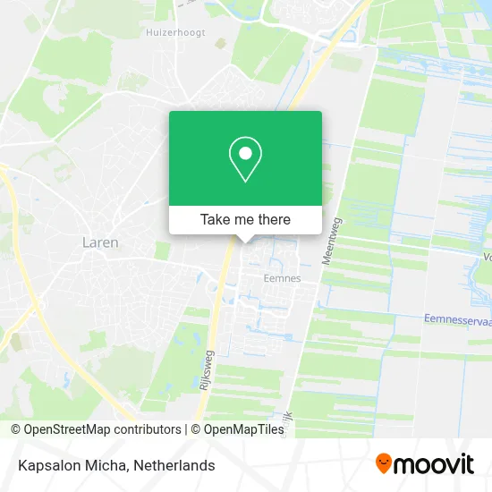 Kapsalon Micha map