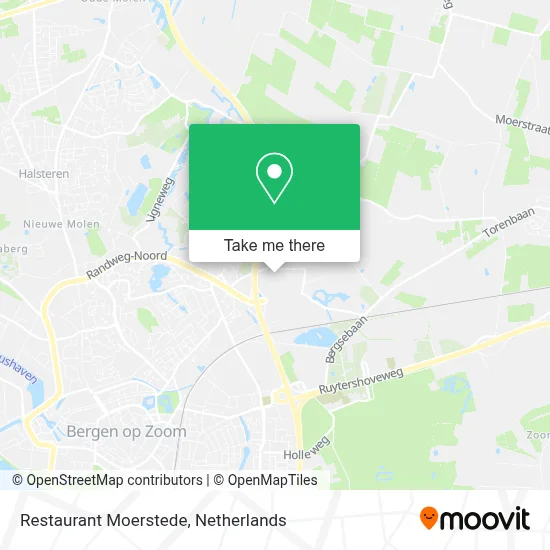 Restaurant Moerstede map
