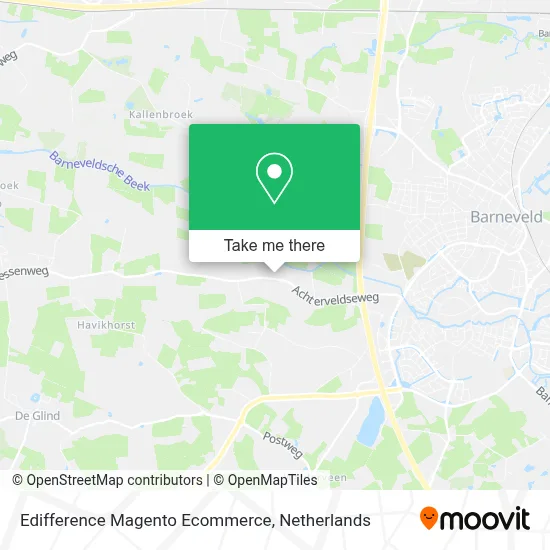 Edifference Magento Ecommerce map