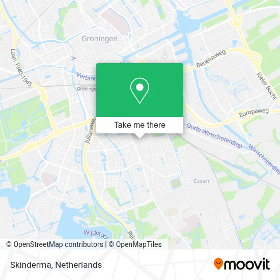Skinderma map