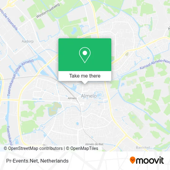 Pr-Events.Net map