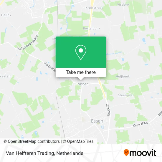 Van Helfteren Trading map