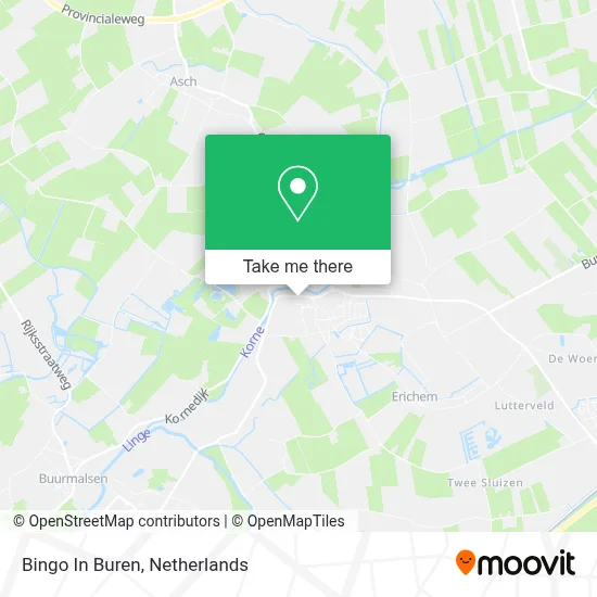 Bingo In Buren map