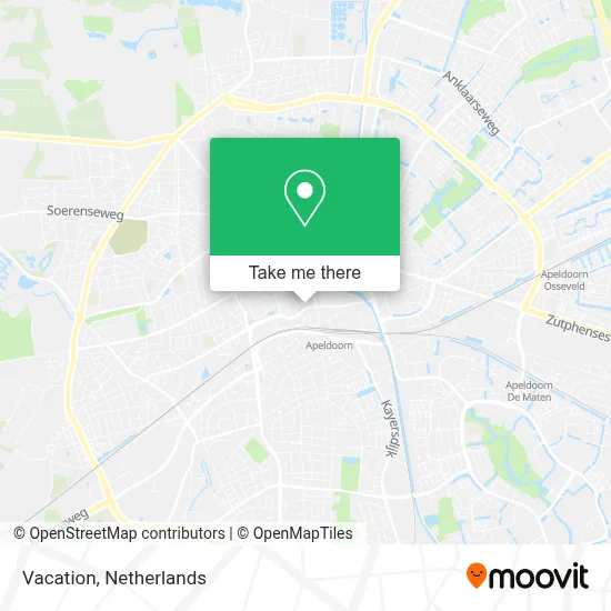 Urlaub map