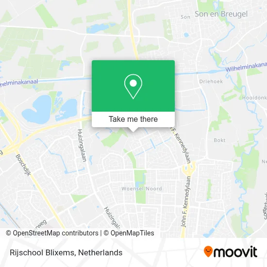 Rijschool Blixems map