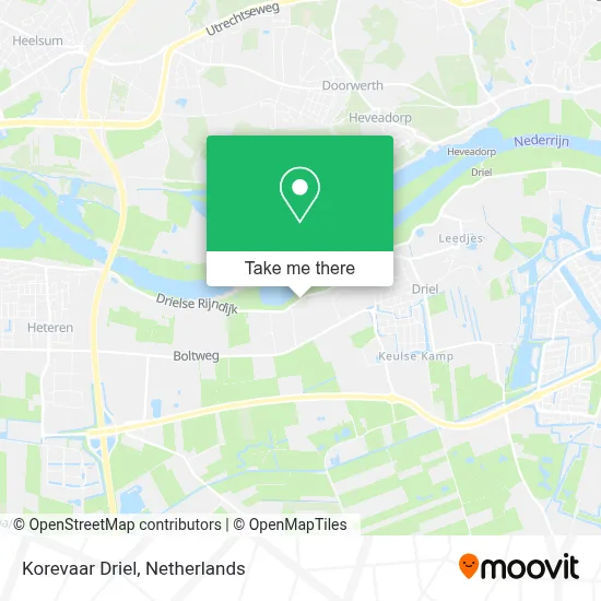 Korevaar Driel map